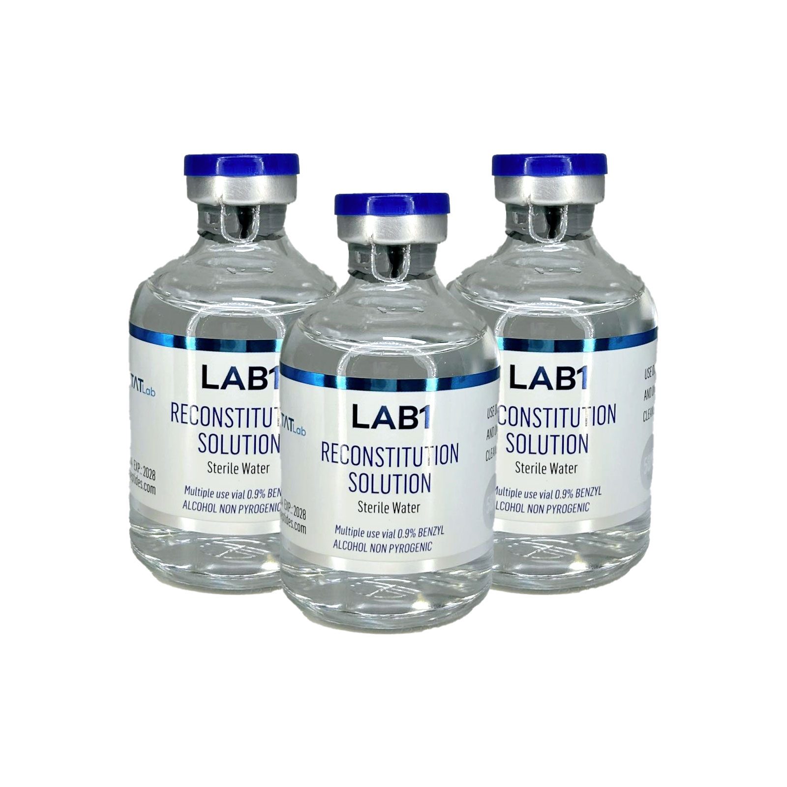 Reconstitution Solution 50ml / 3 Pack Glass Vials