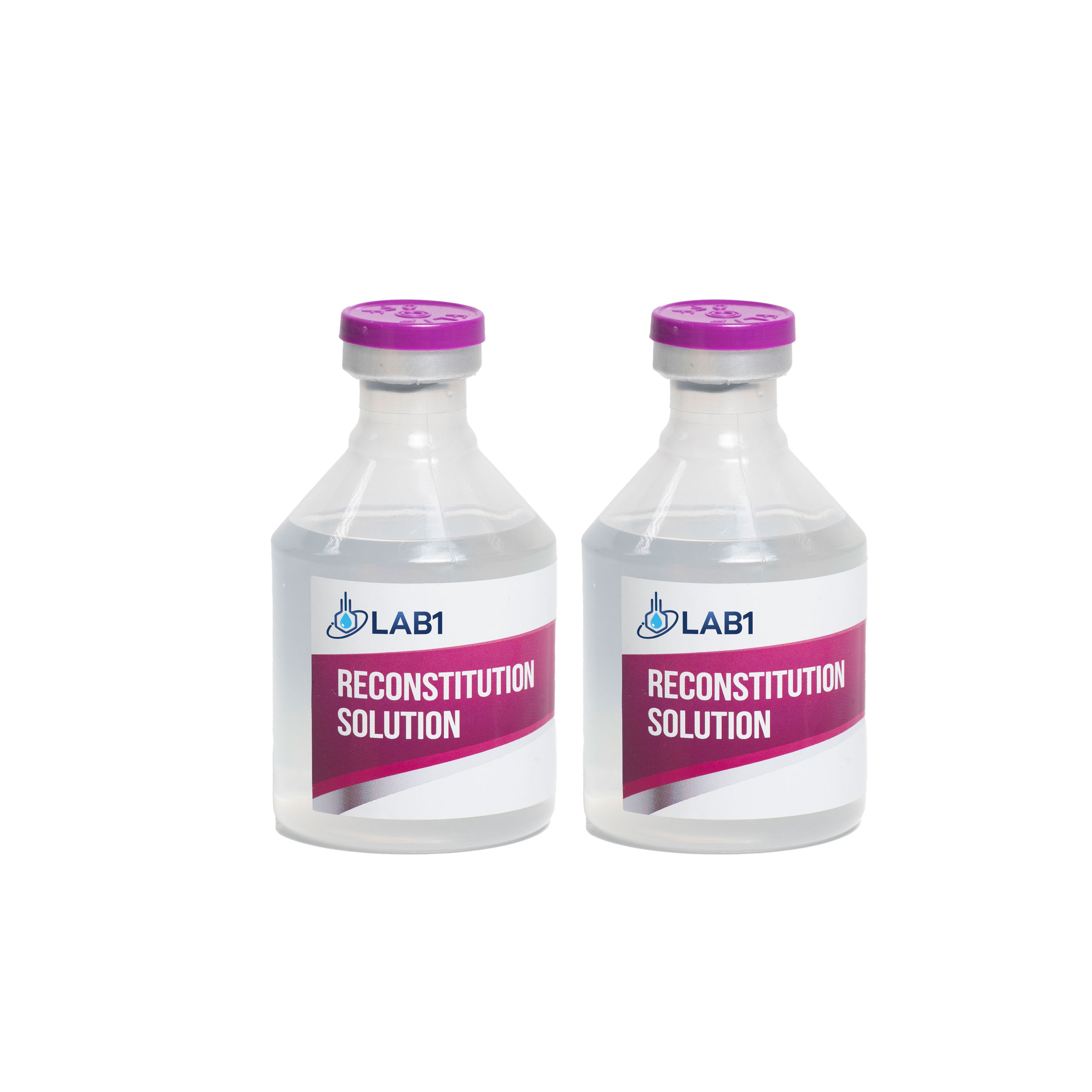 Reconstitution Solution 50ml / 2 Pack Plastic Vials