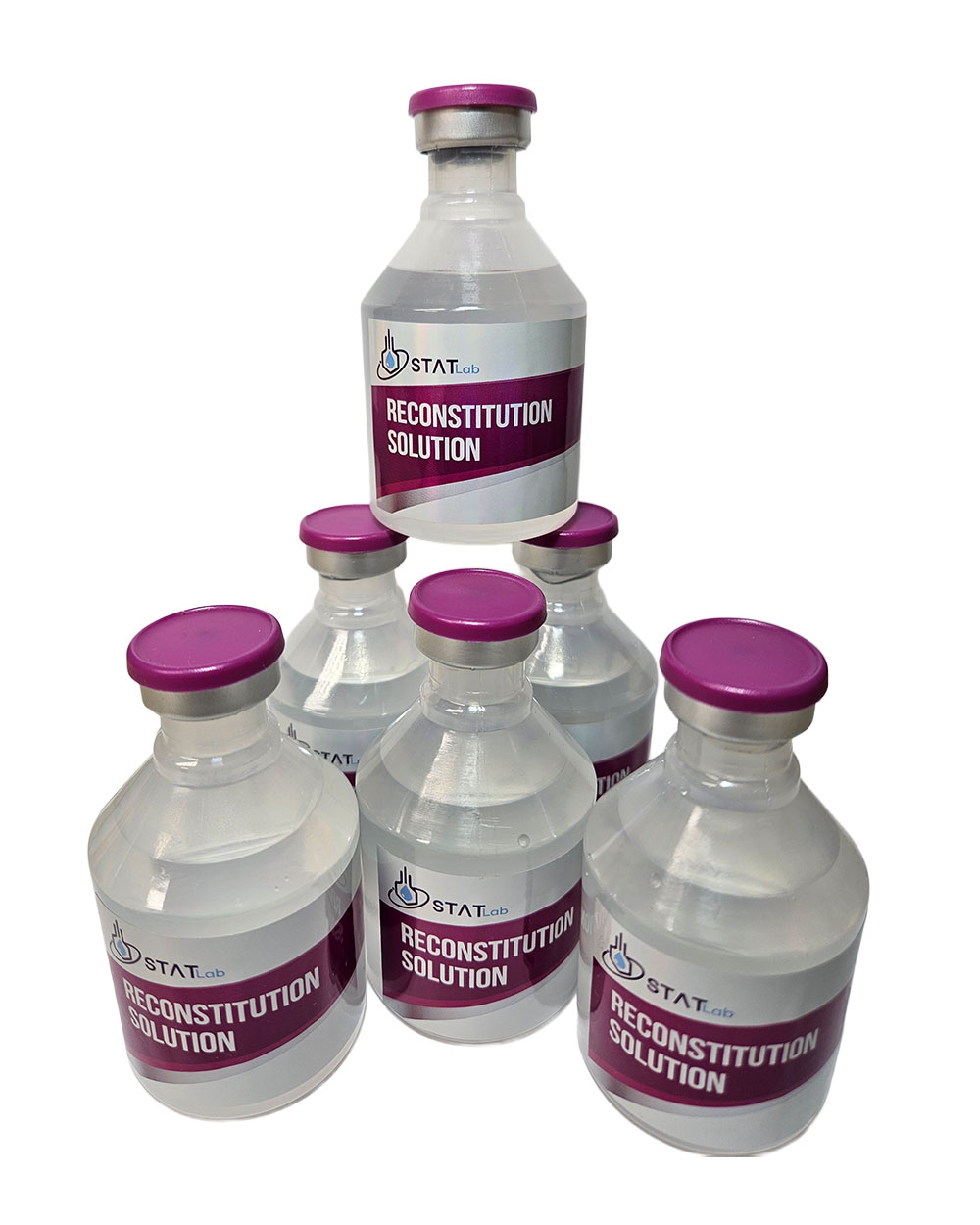 Reconstitution Solution 50ml / 6 Pack Plastic Vials
